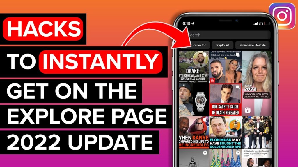 how to get on the explore page instagram 2023