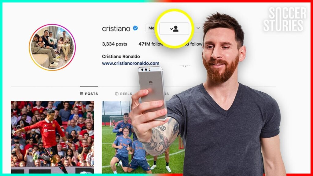 why does messi follow chelsea on instagram